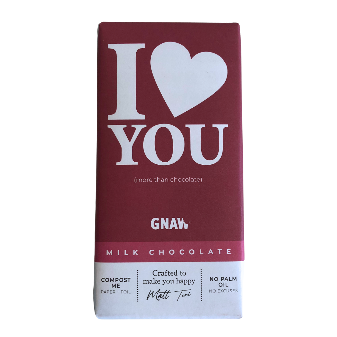 Glamour Short and Gnaw Chocolate Letterbox Gift Set - 1 Short ( 8 - 18 ) and 1 Chocolate Bar 80g