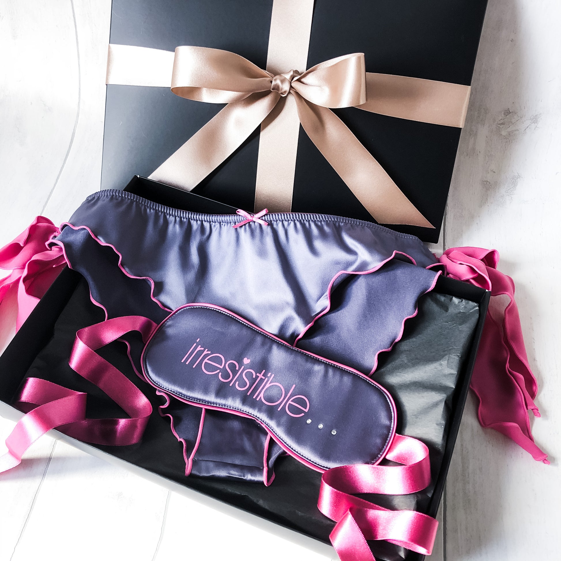 Irresistible Eyemask & Brief Gift Set (8 to 16) Gift Set Irresistible Lingerie Ltd