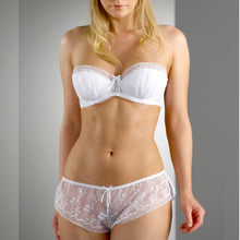 Trellis Lingerie Gift Set - 1 Padded Bra and 2 Shorts in a Gift Box (A to DD cup)